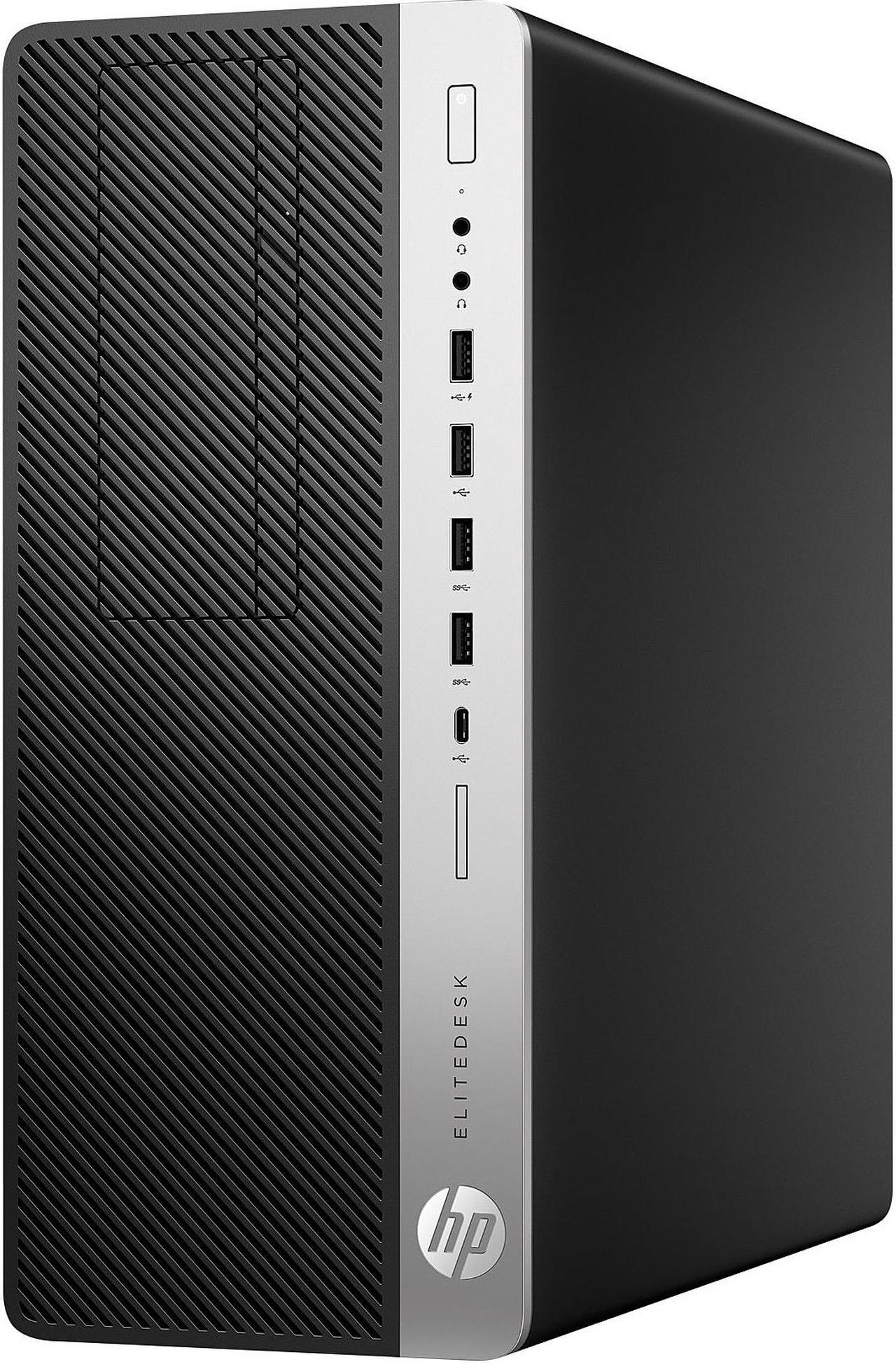 Elitedesk 800 G4 TWR, I7-8700, 8GB DDR4, 500GB SATA HDD, Refurbished Desktop Computer