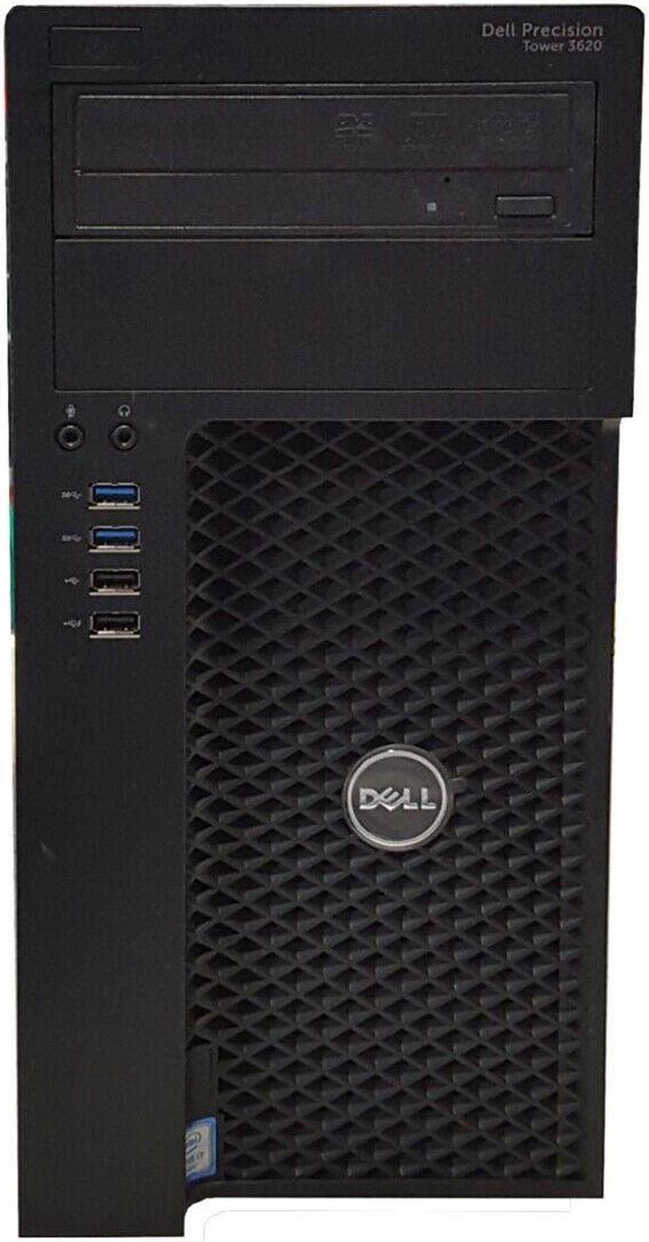 Dell Precision 3620, I7-7700, 8GB DDR4, 4TB SATA HDD, Refurbished Desktop Computer