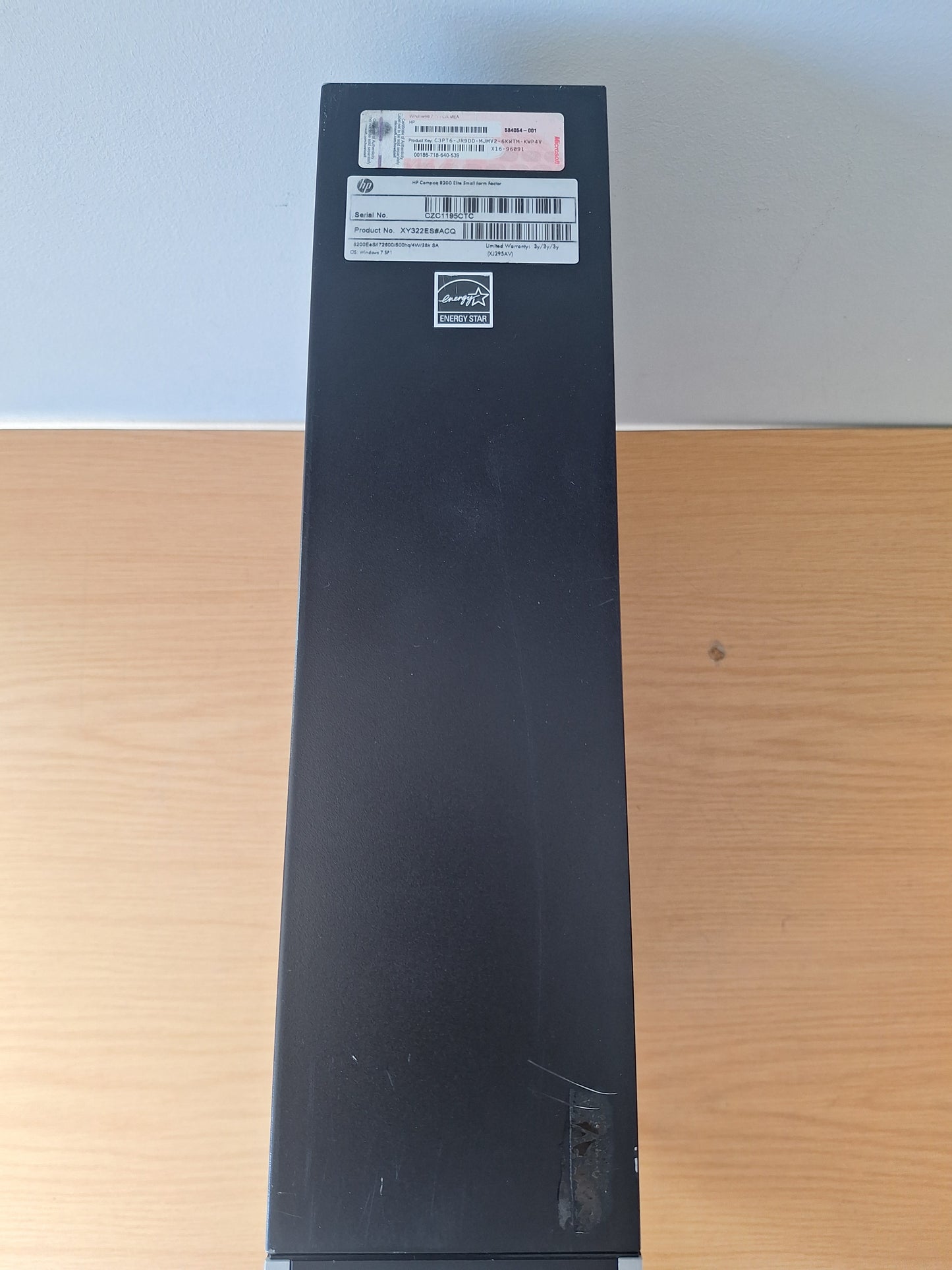 HP Compaq 8200 Elite , I7-2600, 4GB DDR3, 500GB SATA HDD, Refurbished Desktop Computer