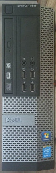 DELL OptiPlex 9020 SFF, I7-4790 3.60 GHz, 8GB DDR3, 500GB SATA HDD, Refurbished Desktop Computer