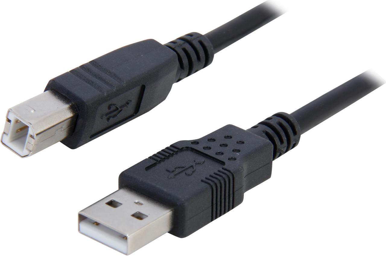 USB 2.0 A Male to B Male Cable for Printers