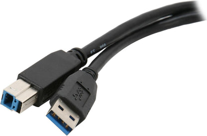 USB A 3.0 Male to USB B 3.0 Male cable