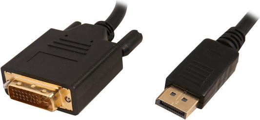 DP DisplayPort Male to DVI-D Display cable