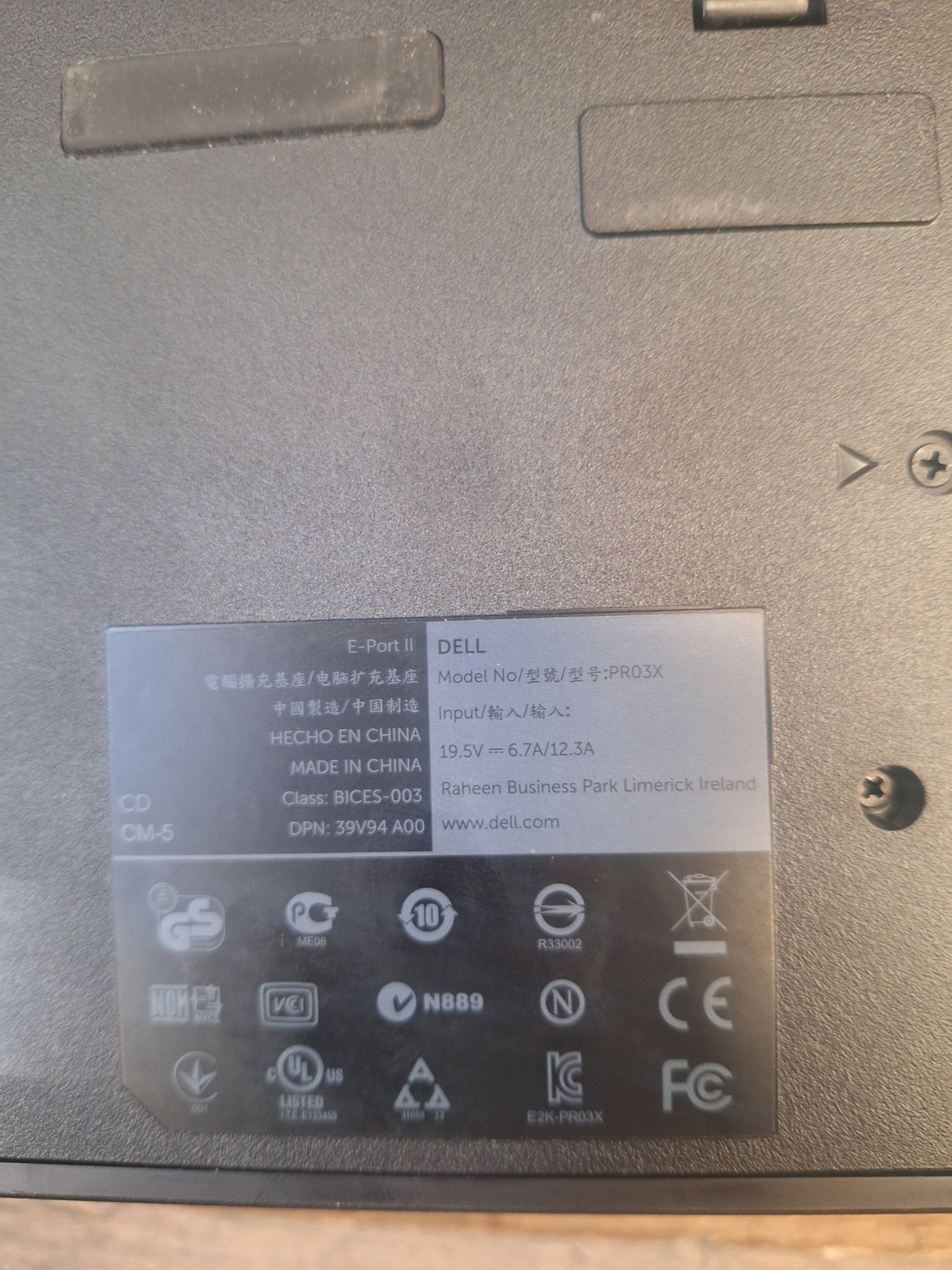 DELL PRO3X Docking Station