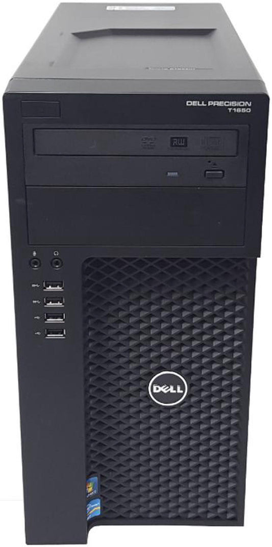 Dell Precision T1650, Xeon E3-1220 V2, 8GB DDR3, 4TB SATA HDD, Refurbished Desktop Computer