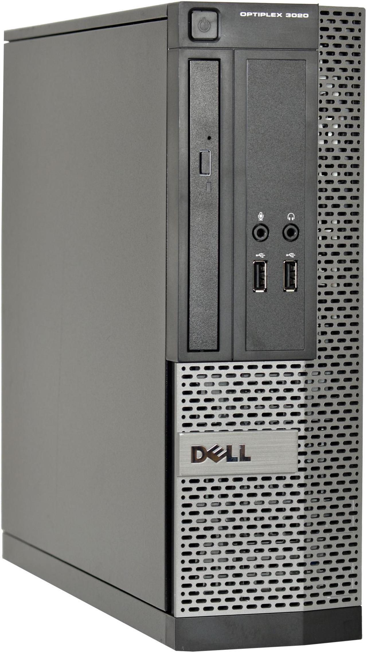 DELL Optiplex 3020 SFF, I5-4590_4570 3.20 GHz, 4GB DDR3, 500GB SATA HDD, Refurbished Desktop Computer