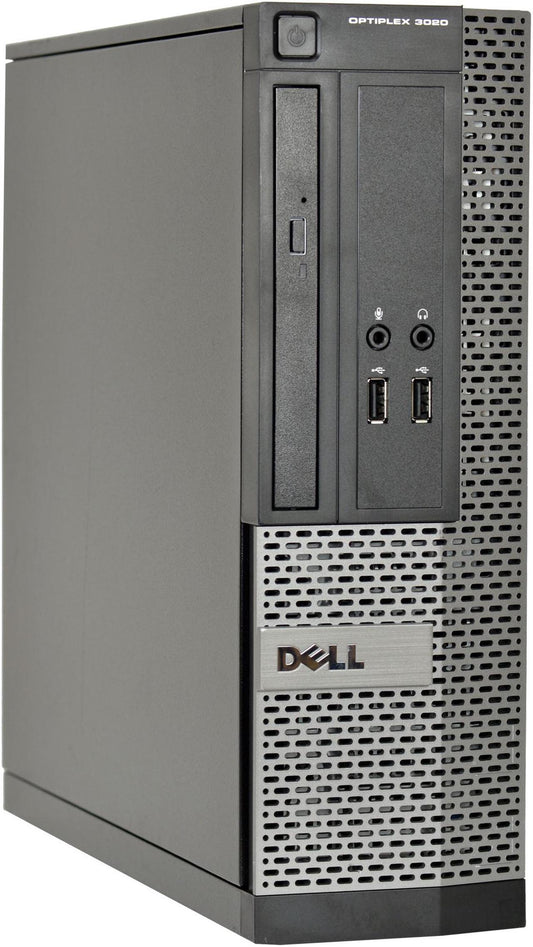 DELL Optiplex 3020 SFF, I5-4590_4570 3.20 GHz, 4GB DDR3, 500GB SATA HDD, Refurbished Desktop Computer