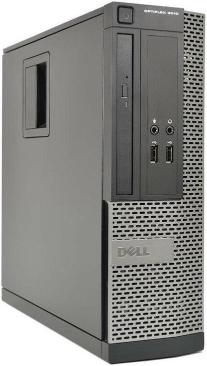 DELL Optiplex 3010 SFF, I3-3240 3.40 GHz, 4GB DDR3, 500GB SATA HDD, Refurbished Desktop Computer