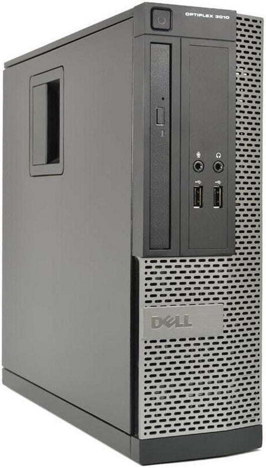 DELL Optiplex 3010 SFF, I3-3240 3.40 GHz, 4GB DDR3, 500GB SATA HDD, Refurbished Desktop Computer