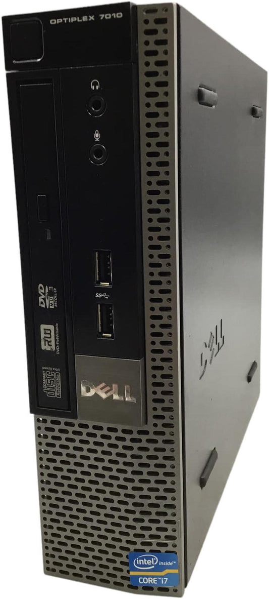 DELL OptiPlex 7010 Desktop, I5-3570S, 4GB DDR3, 500GB SATA HDD, Refurbished Desktop Computer (Pre-owned)