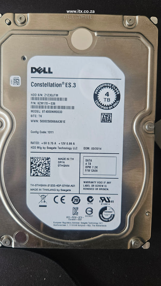 Enterprise Hard Drive Dell Constellation ES.3 4TB (Used)