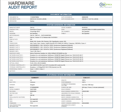 Dell Poweredge R610-2x Intel(R) Xeon(R) CPU E5540-12GB DDR3-2x300GB 2.5" SAS HDD (Pre-owned)