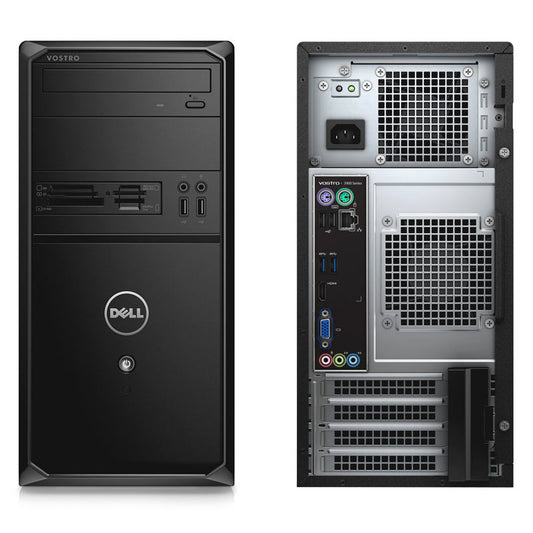 DELL Vostro 3900, I5-4460/4440 4GB DDR3, 500GB SATA HDD, Refurbished Desktop Computer