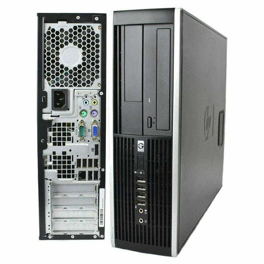 HP Compaq 8000 Elite, C2D E8400, 4GB DDR3, 320GB SATA HDD, Refurbished Desktop Computer