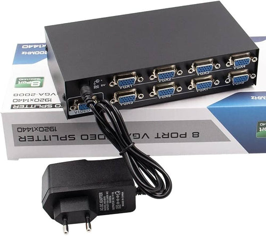 8 PORT VGA SPLITER (New)