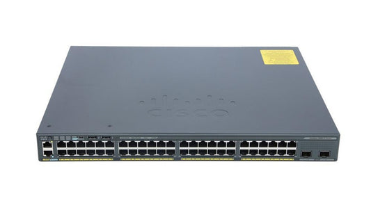 Cisco Catalyst WS-C2960X-48FPS-L- 48-Port PoE+ Gigabit Ethernet Switch with SFP Uplinks