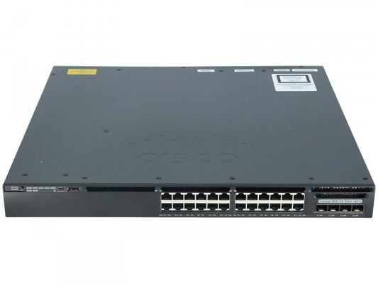 Cisco Catalyst WS-C3650-48PD-L - 48-Port PoE+ Gigabit Switch with 4 SFP Uplinks