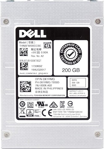 2.5" SAS Hard Drive Dell THNSF8200CCSE (2nd Hand)