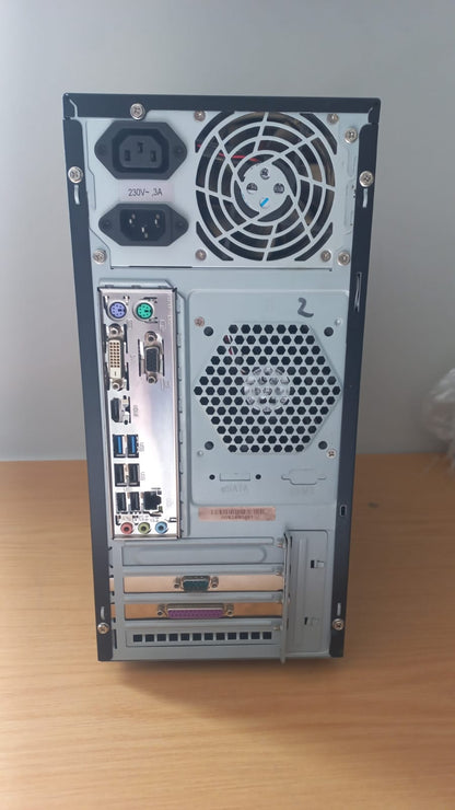 Mecer MT Computer, Pentium G4400 3,30 GHz , 4GB DDR3, 500GB SATA HDD, Win10Pro, Refurbished Desktop Computer