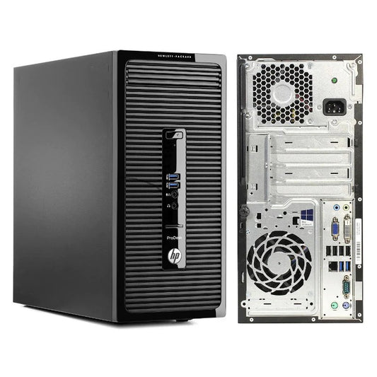 HP Prodesk 490 G2 MT, I5-4590, 4GB DDR3, 500GB SATA HDD, Refurbished Desktop Computer