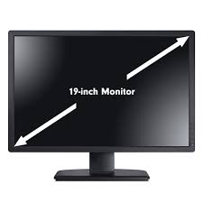 Pre-Owned 19 Inch LCD Monitor; VGA, DVI