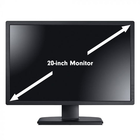 Pre-Owned 20 Inch Wide LCD Monitor; VGA, DVI, HDMI