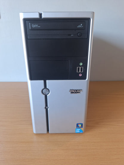 Mecer MT Computer, I7-2600 3,40 GHz , 4GB DDR3, 500GB SATA HDD, Win10Pro, Refurbished Desktop Computer