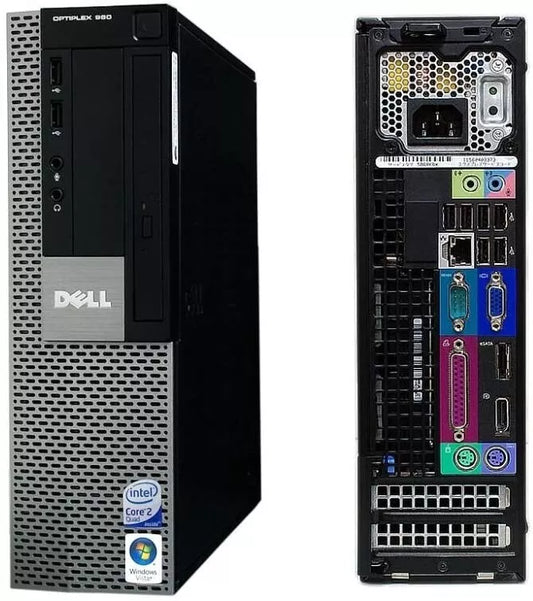 DELL OptiPlex 960, C2D E8500, 4GB DDR3, 500GB SATA HDD, Refurbished Desktop Computer